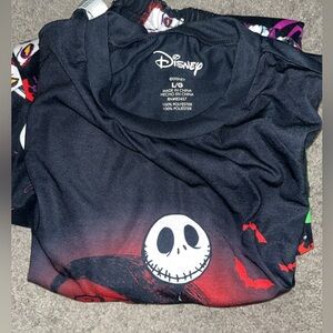 Disney Black and Purple Nightmare Before Christmas Pajama Pants